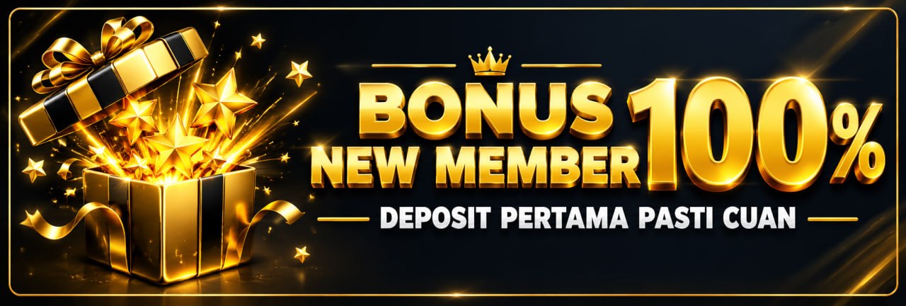 BONUS NEW MEMBER 100% SLOT GAMES - KLAIM EKSTRA SALDO HINGGA 1 JUTA RUPIAH!
